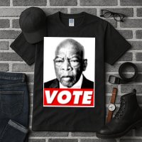 John Lewis Tribute Vote Poster Tall T-Shirt