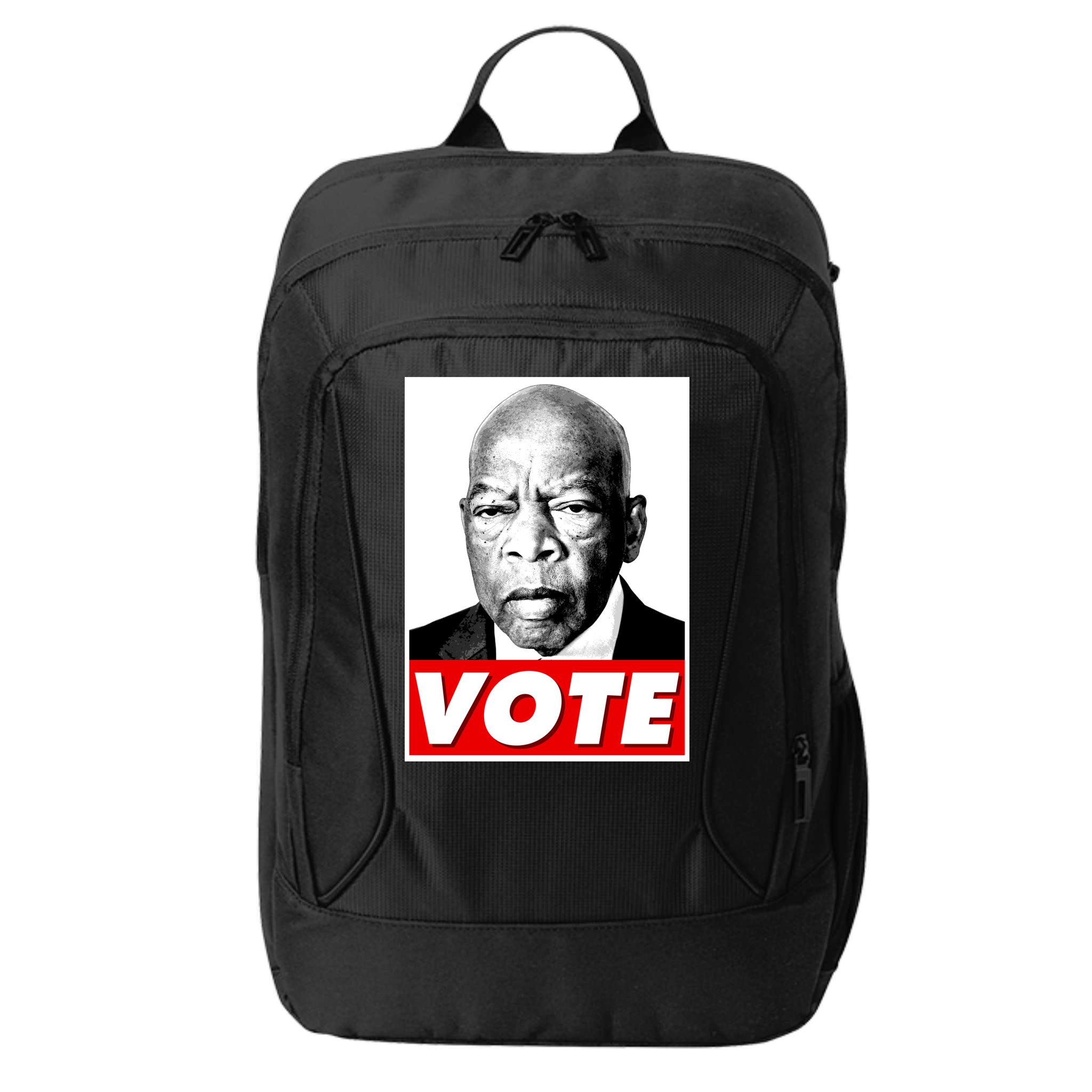 John Lewis Tribute Vote Poster City Backpack