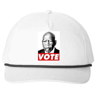 John Lewis Tribute Vote Poster Snapback Five-Panel Rope Hat