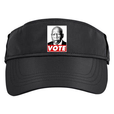 John Lewis Tribute Vote Poster Adult Drive Performance Visor