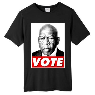 John Lewis Tribute Vote Poster Tall Fusion ChromaSoft Performance T-Shirt