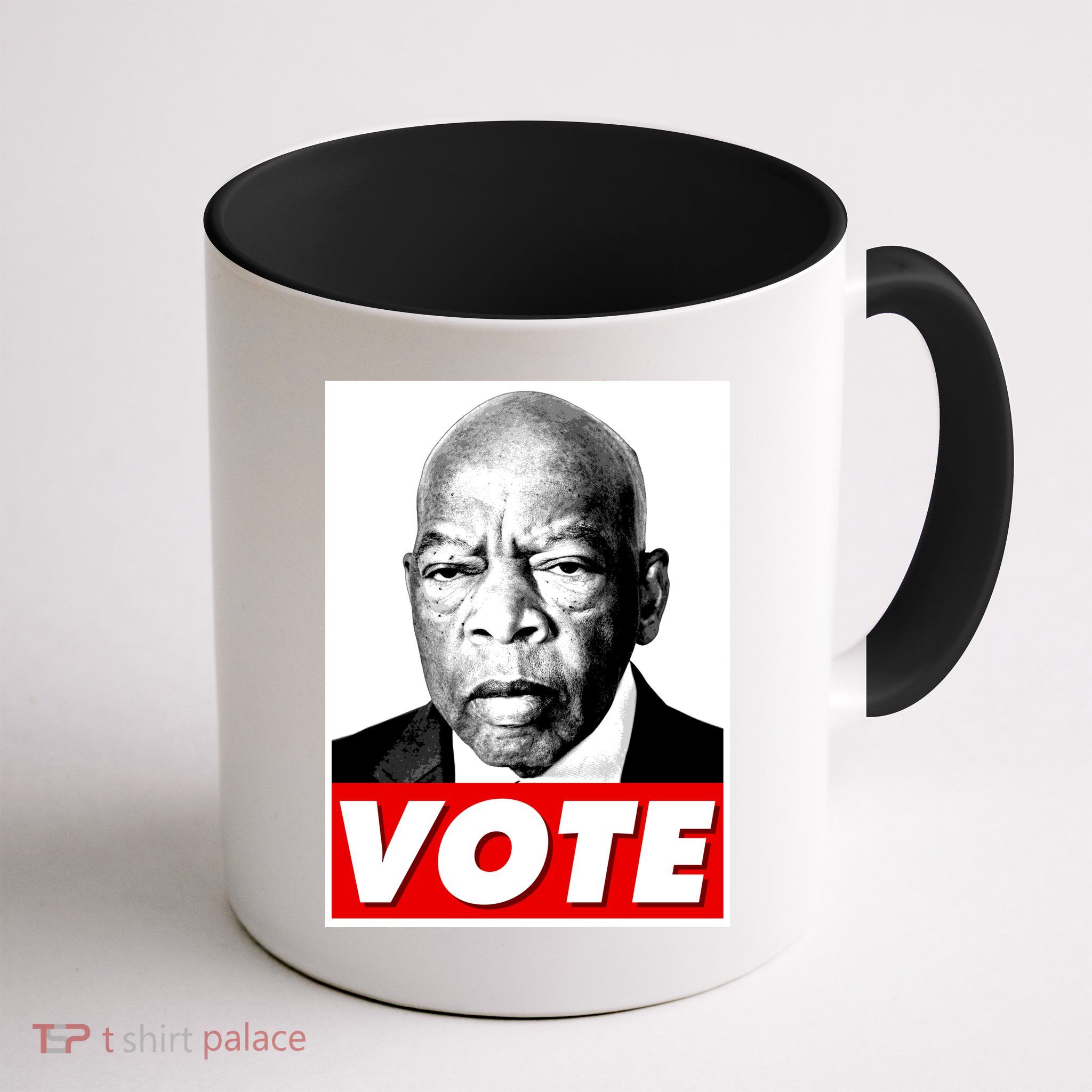 John Lewis Tribute Vote Poster Mug
