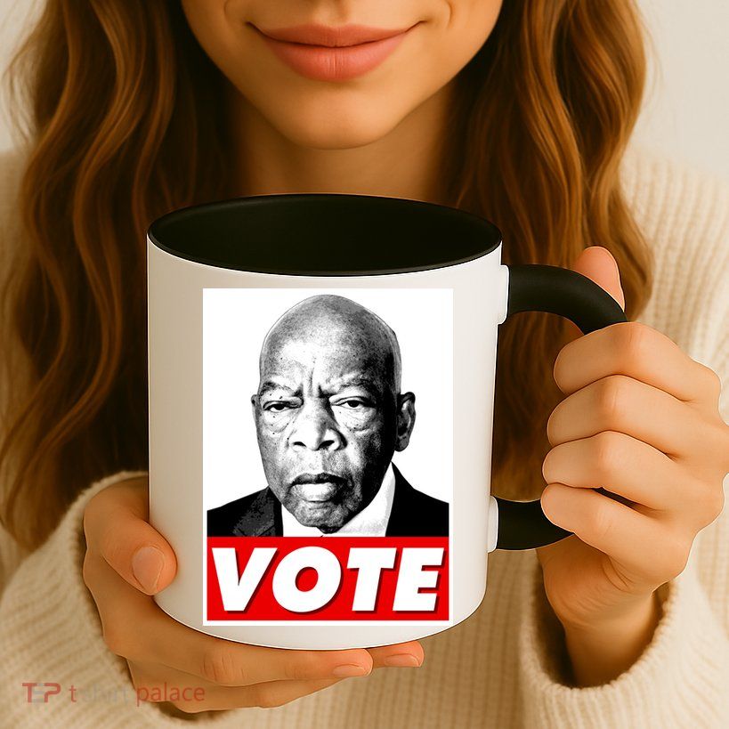 John Lewis Tribute Vote Poster Mug