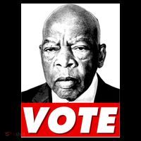 John Lewis Tribute Vote Poster Mug