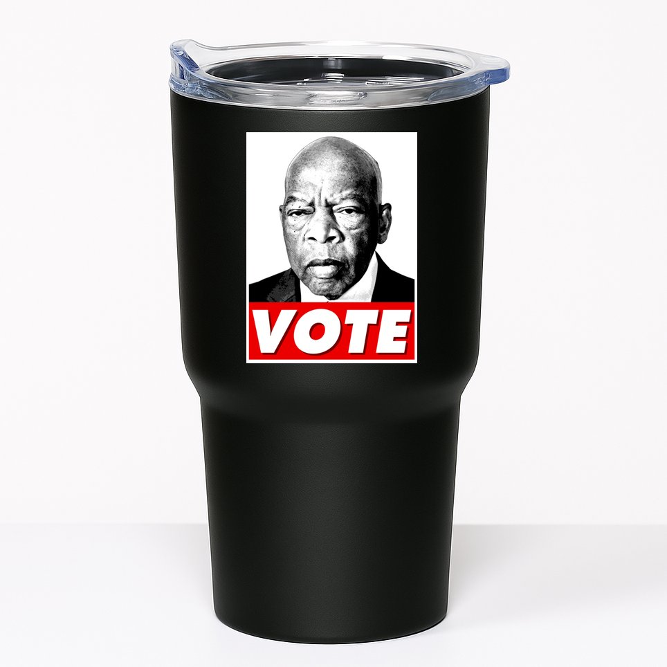John Lewis Tribute Vote Poster Tumbler