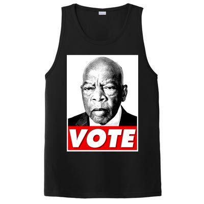 John Lewis Tribute Vote Poster PosiCharge Competitor Tank