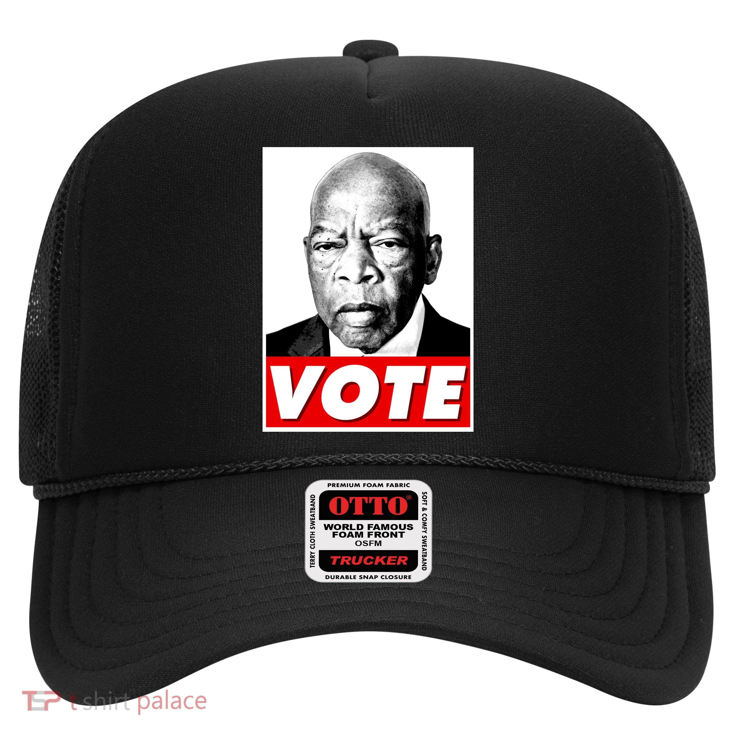 John Lewis Tribute Vote Poster Trucker Hat