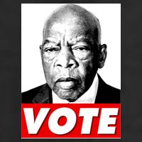 John Lewis Tribute Vote Poster Trucker Hat