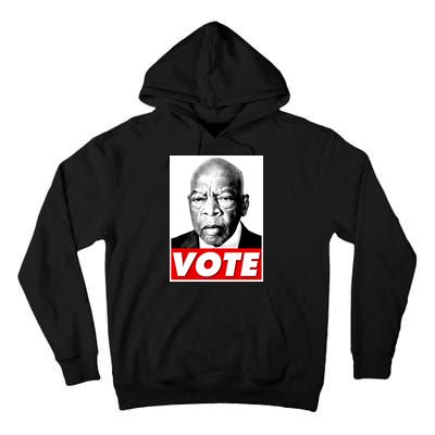 John Lewis Tribute Vote Poster Tall Hoodie