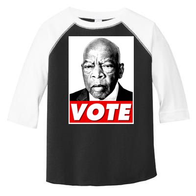 John Lewis Tribute Vote Poster Toddler Fine Jersey T-Shirt