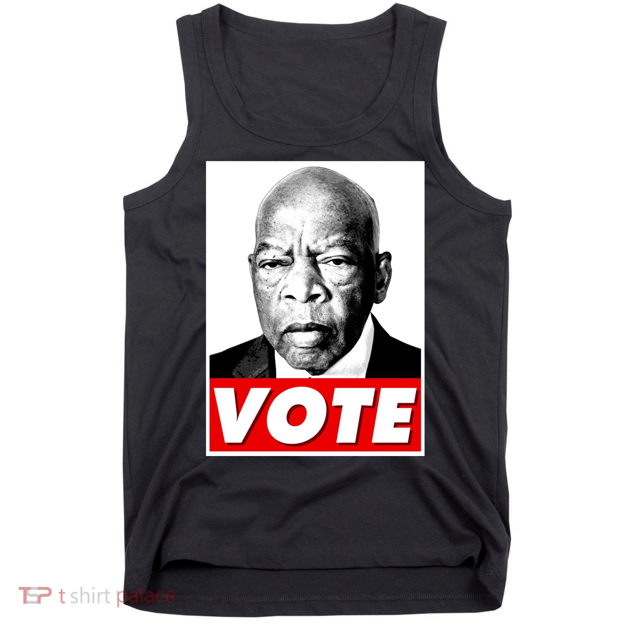 John Lewis Tribute Vote Poster Tank Top