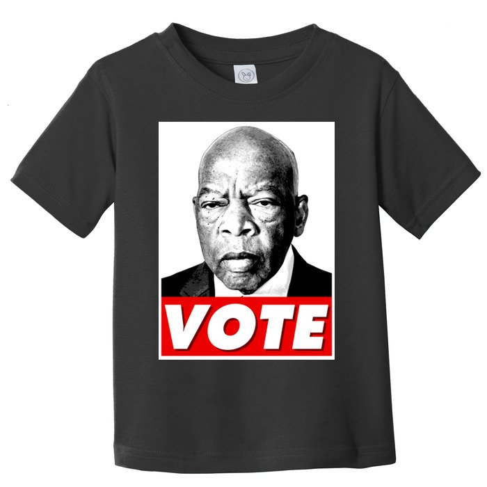 John Lewis Tribute Vote Poster Toddler T-Shirt