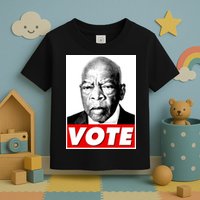 John Lewis Tribute Vote Poster Toddler T-Shirt