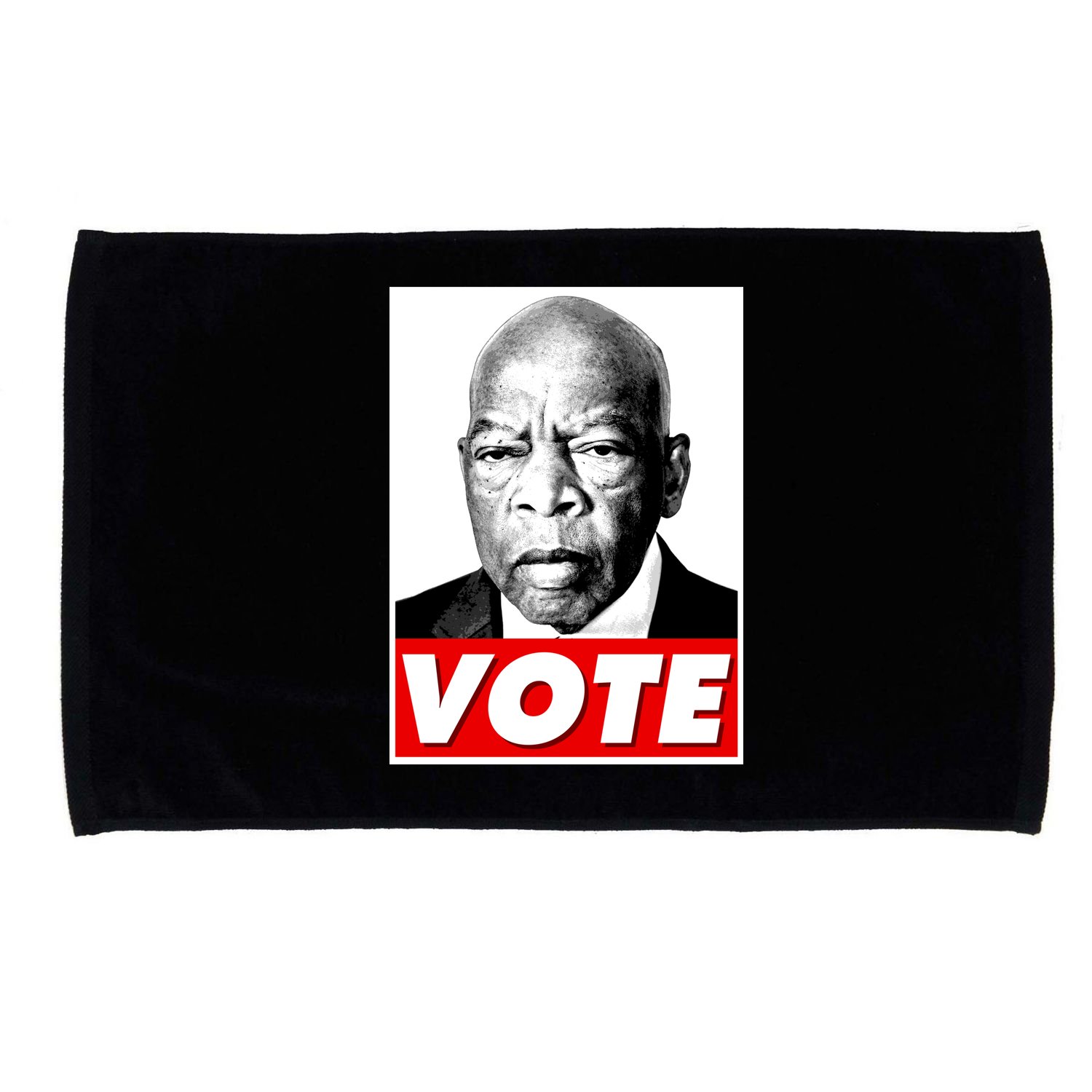 John Lewis Tribute Vote Poster Microfiber Hand Towel