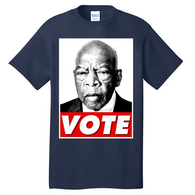 John Lewis Tribute Vote Poster Tall T-Shirt