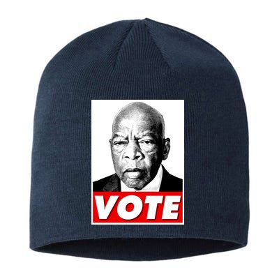 John Lewis Tribute Vote Poster Sustainable Beanie