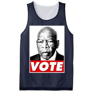 John Lewis Tribute Vote Poster Mesh Reversible Basketball Jersey Tank