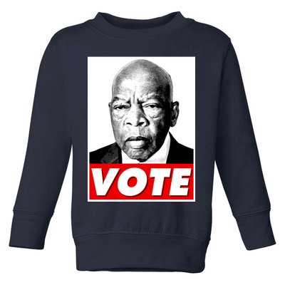 John Lewis Tribute Vote Poster Toddler Sweatshirt