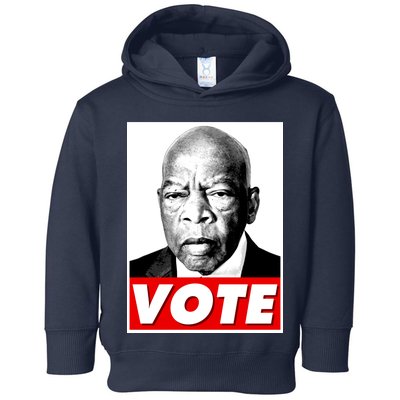 John Lewis Tribute Vote Poster Toddler Hoodie