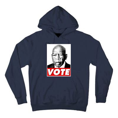 John Lewis Tribute Vote Poster Tall Hoodie