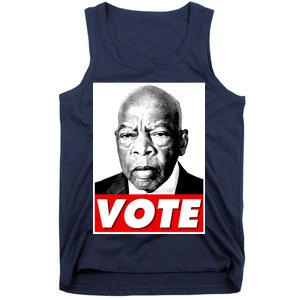 John Lewis Tribute Vote Poster Tank Top