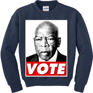 John Lewis Tribute Vote Poster Kids Sweatshirt