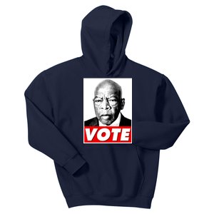 John Lewis Tribute Vote Poster Kids Hoodie