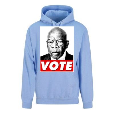 John Lewis Tribute Vote Poster Unisex Surf Hoodie