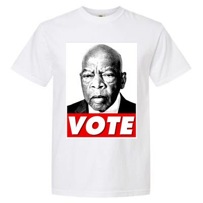 John Lewis Tribute Vote Poster Garment-Dyed Heavyweight T-Shirt