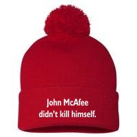 John McAfee Didn't Kill Himself Pom Pom 12in Knit Beanie