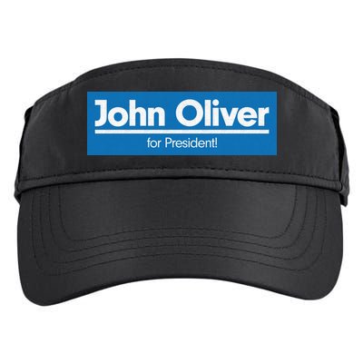 John Oliver For President Adult Drive Performance Visor