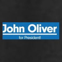 John Oliver For President Adult Drive Performance Visor