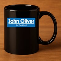 John Oliver For President 11oz C Handle Ceramic Mug