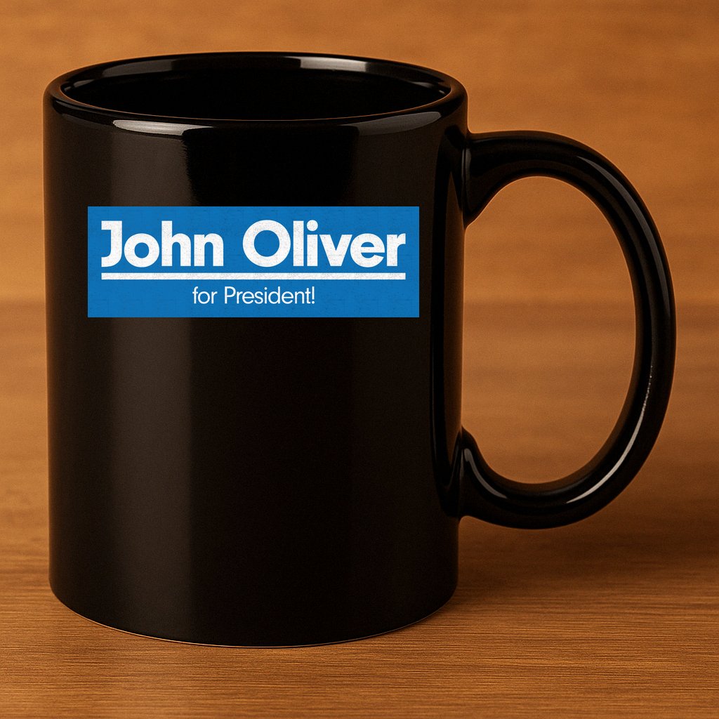 John Oliver For President 11oz C Handle Ceramic Mug