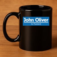 John Oliver For President 11oz C Handle Ceramic Mug