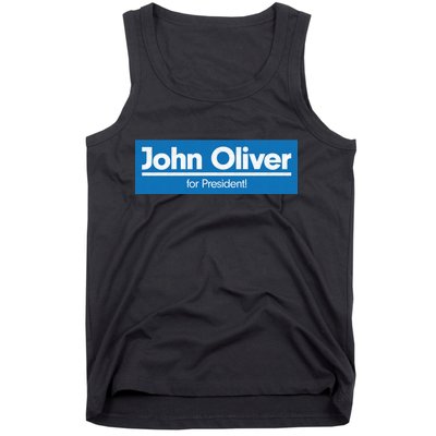 John Oliver For President Tank Top