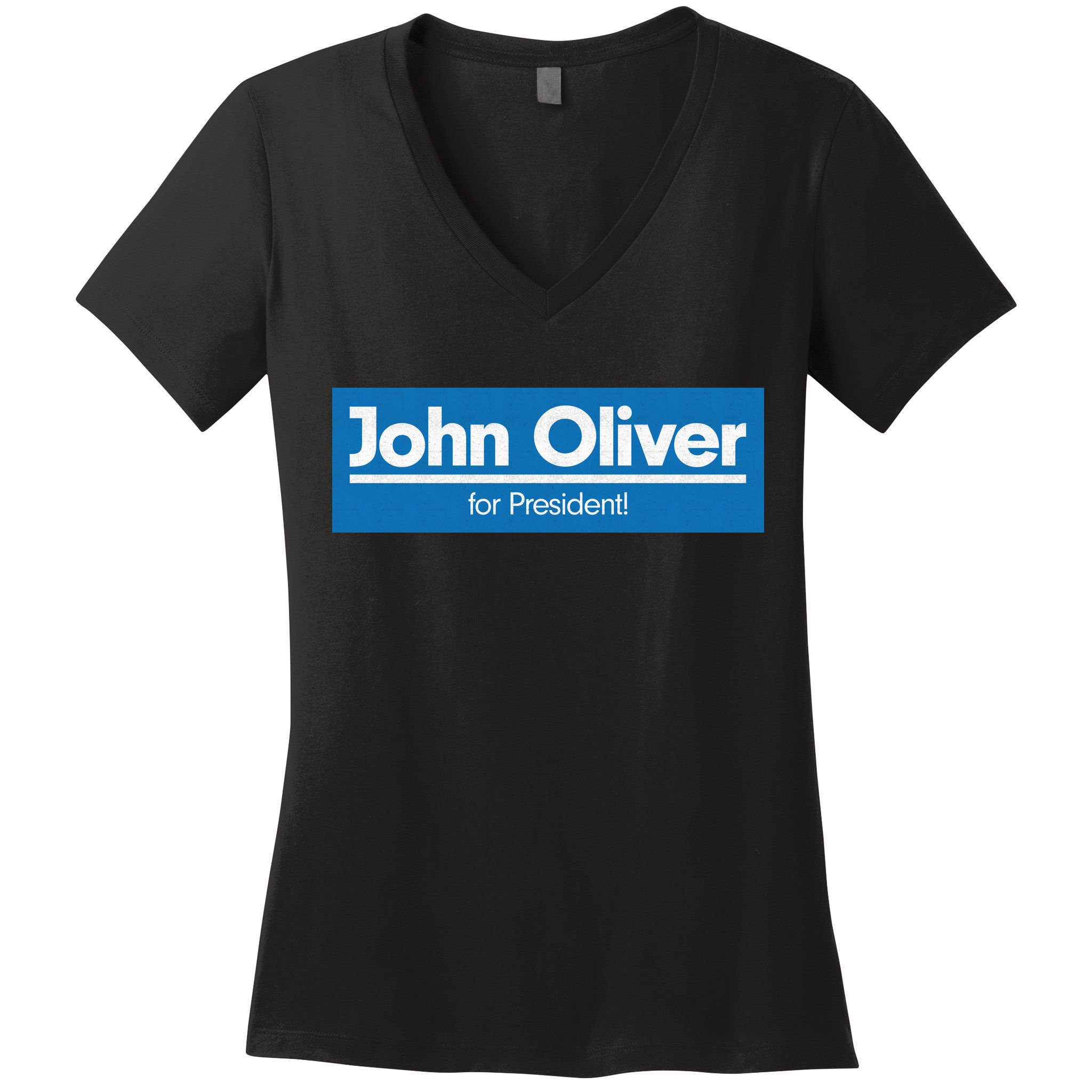 John Oliver For President Women's V-Neck T-Shirt