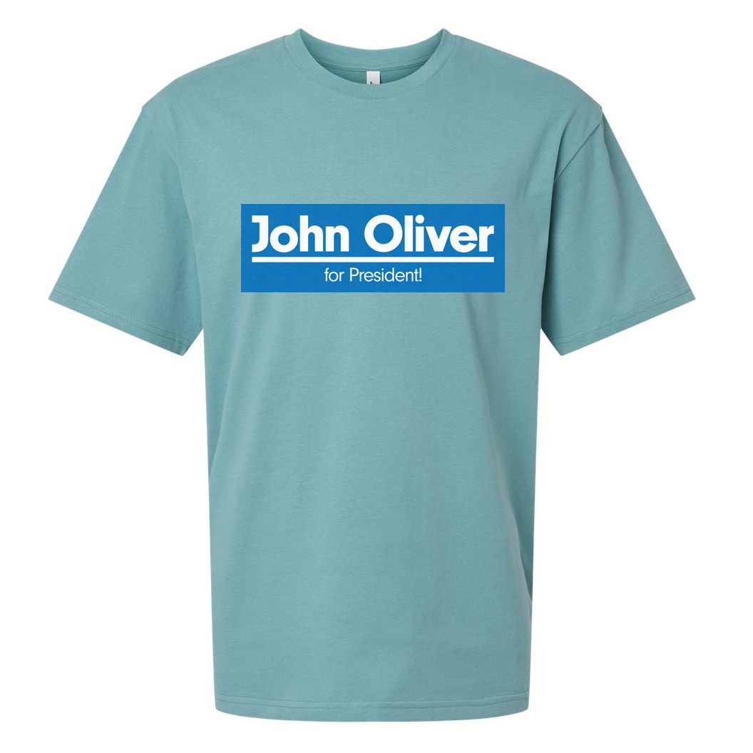 John Oliver For President Sueded Cloud Jersey T-Shirt