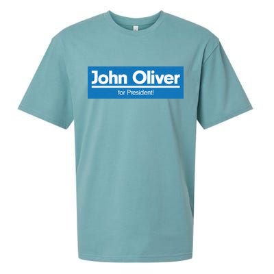 John Oliver For President Sueded Cloud Jersey T-Shirt