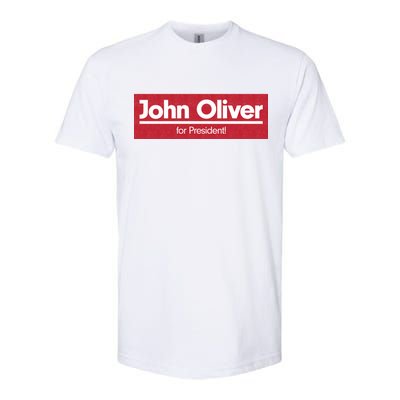 John Oliver For President Softstyle® CVC T-Shirt