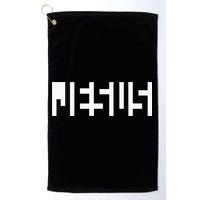 Jesus Optical Illusion A Glimpse Beyond Perception Golf Towel