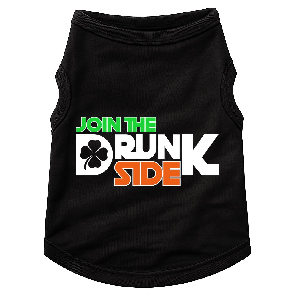Join The Drunk Side St. Patrick's Day Doggie Tank