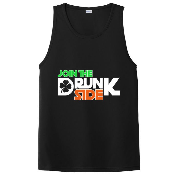 Join The Drunk Side St. Patrick's Day PosiCharge Competitor Tank