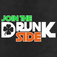 Join The Drunk Side St. Patrick's Day Golf Towel