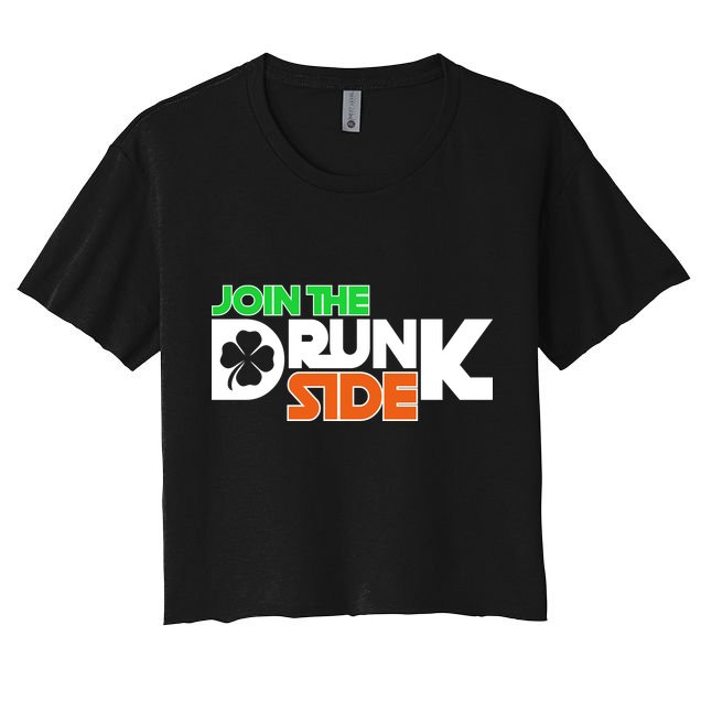 Join The Drunk Side St. Patrick's Day Crop Top