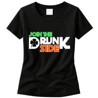 Join The Drunk Side St. Patrick's Day Womens T-Shirt