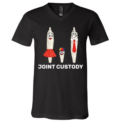 Joint Custody V-Neck T-Shirt