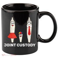 Joint Custody 11oz C Handle Ceramic Mug