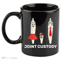 Joint Custody 11oz C Handle Ceramic Mug