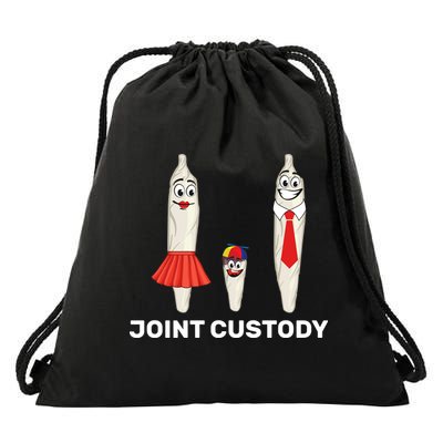 Joint Custody Drawstring Bag